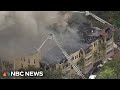 Aerials shows extent of damage from Miami apartment fire