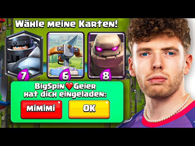 😱🤯ICH FORDERE EUCH ZUM 1 VS 1 HERAUS, DOCH DANN... | Clash Royale Deutsch