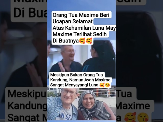 LUNA MAYA BERI SURPRISE KEHAMILANYA KEPADA ORANG TUA MAXIME BOUTTIER #lunamayahamil #beritaviral