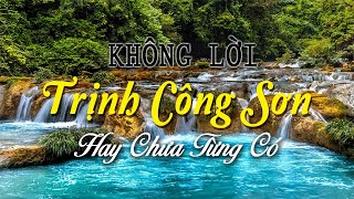 Nhạc Không Lời TRỊNH CÔNG SƠN Hay Chưa Từng Có, Hòa Tấu Guitar Để Cho Bạn Ngủ Thật Sâu
