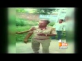 A Police constable beaten by public - Visuals