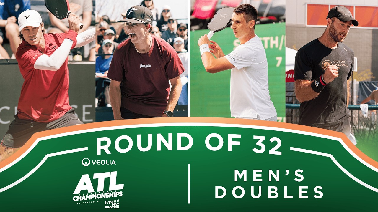 Alshon/Patriquin v Jakovljevic/Barlow at the Veolia Atlanta Pickleball Championships