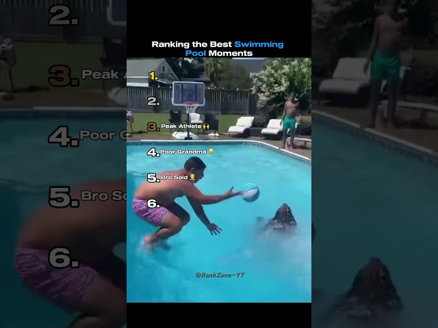 Ranking the Best Swimming Pool Moments
