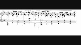 Myra Hess plays Jesu, Joy of Mans Desiring - with sheetmusic in HD