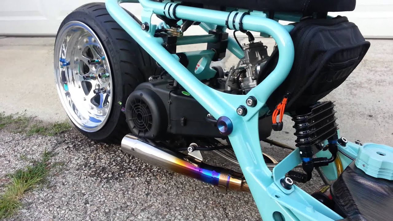 Honda big ruckus aftermarket exhaust #3