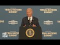 WATCH LIVE: Biden delivers remarks at White House Tribal Nations Summit  - 00:00 min - News - Video