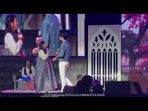 171111 Park Hyung Sik “First Love” Fanmeeting in Manila - “Hwarang” Scene Re-enactment