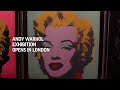 Andy Warhol exhibition opens in London  - 01:17 min - News - Video