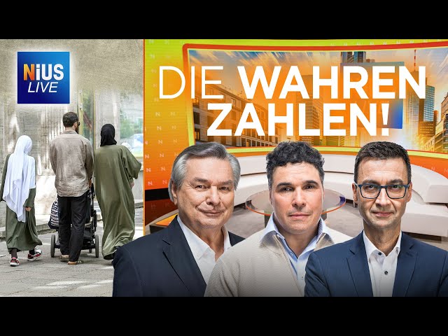 🚨Exklusiv! Dieses Jahr kamen schon 57.000 Migranten per Familiennachzug | NIUS Live am 7. Juli 2025