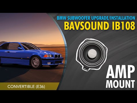 Bmw e36 amplifier installation #6