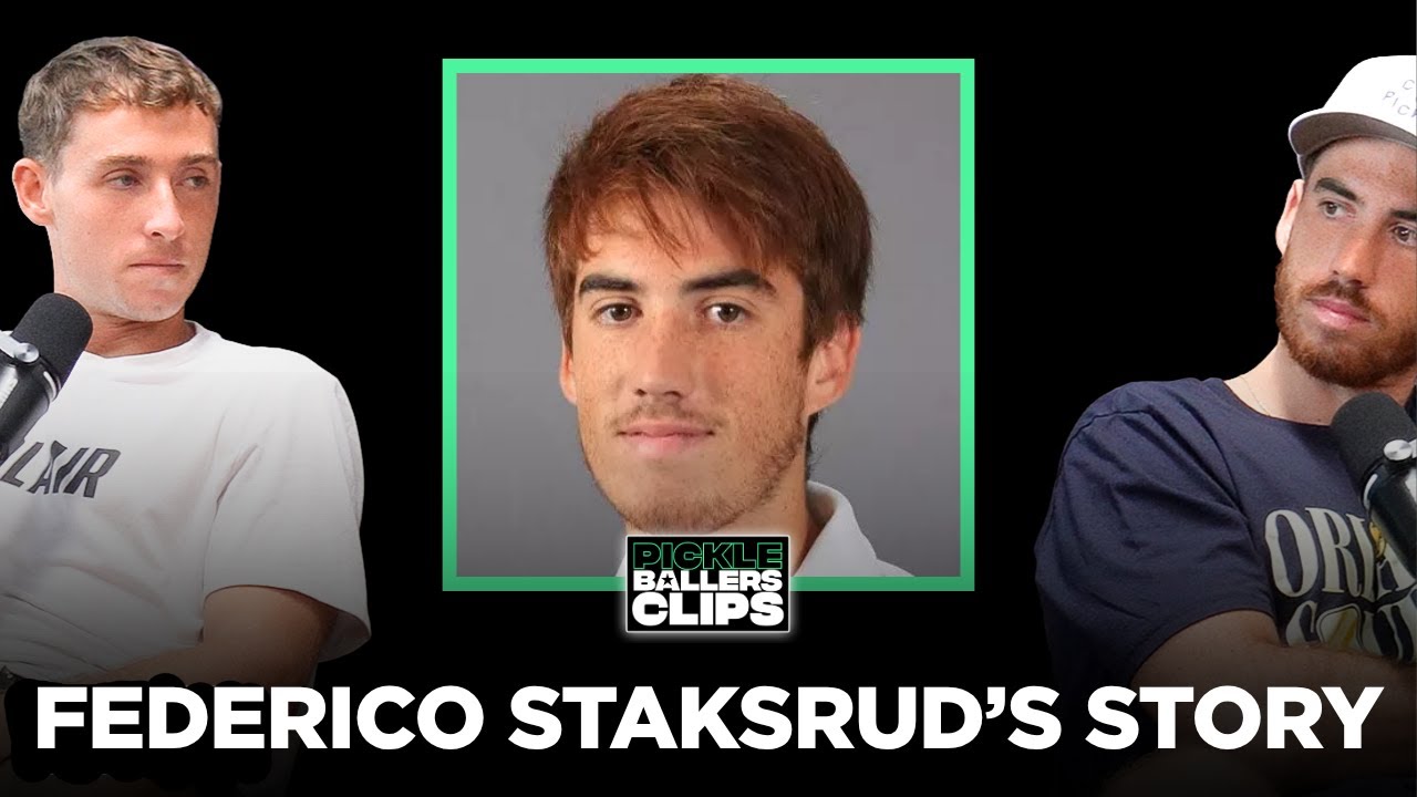 Federico Staksrud: How He Found Pickleball & Became a Pro