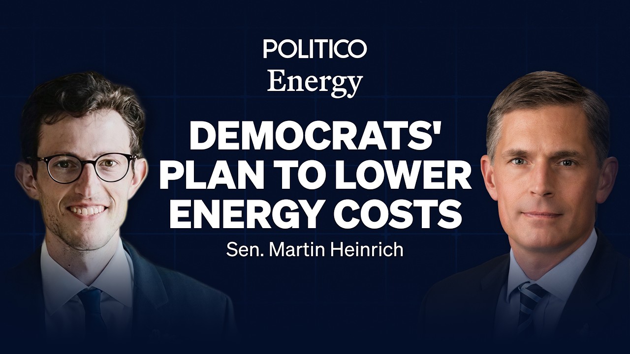 Sen. Martin Heinrich on permitting reform, energy affordability and Trump's agenda