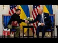 WATCH LIVE: Biden and Zelenskyy sign security agreement, hold joint news conference