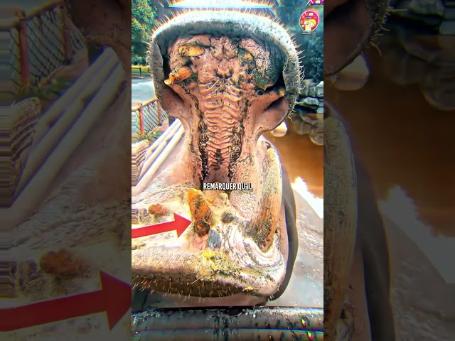 😭 Le pauvre hippopotame…