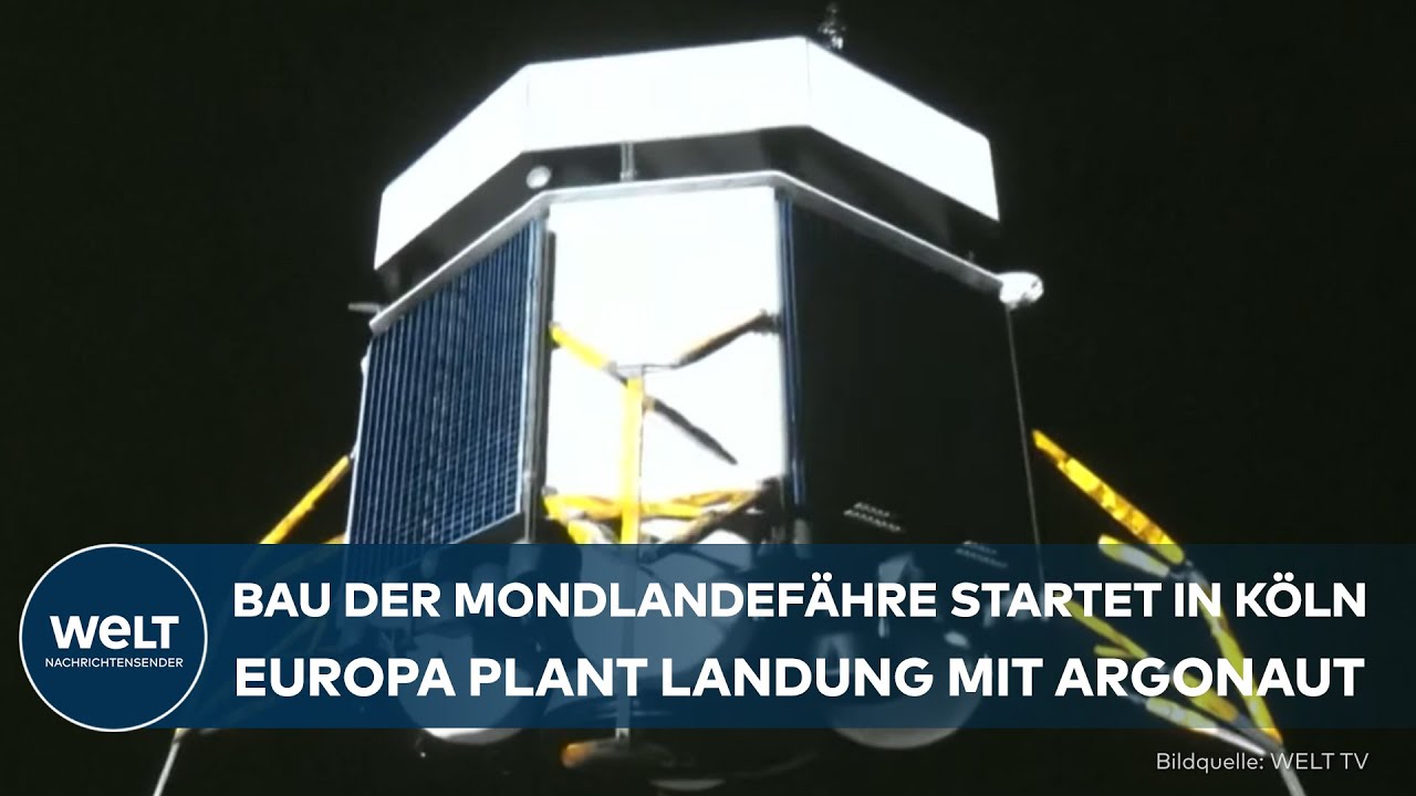 EUROPAS GROßER MONDPLAN: Mission startet - In Köln beginnt der Bau der Landefähre! großer Mondplan