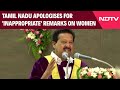 Tamil Nadu Minister K Ponmudy Apologises For Inappropriate Remarks On Women