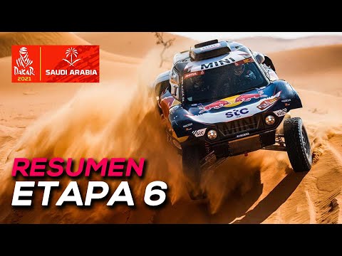 Sainz gana y recorta tiempo en la general - Resumen Etapa 6 Dakar 2021 - SoyMotor.com