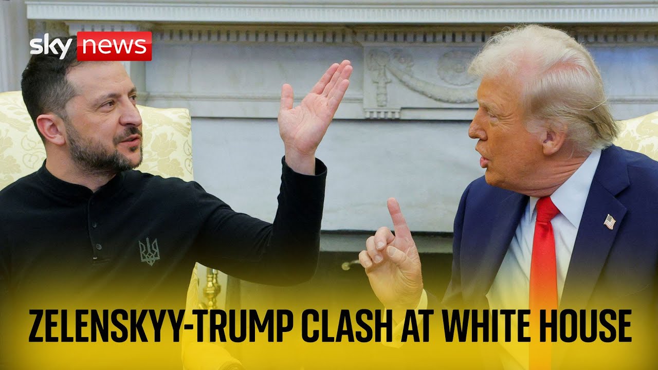 Zelenskyy arrives at the White House to meet Trump
