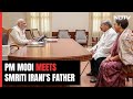 PM Modi Meets With Smriti Iranis Father: When The Boss Meets The Father
