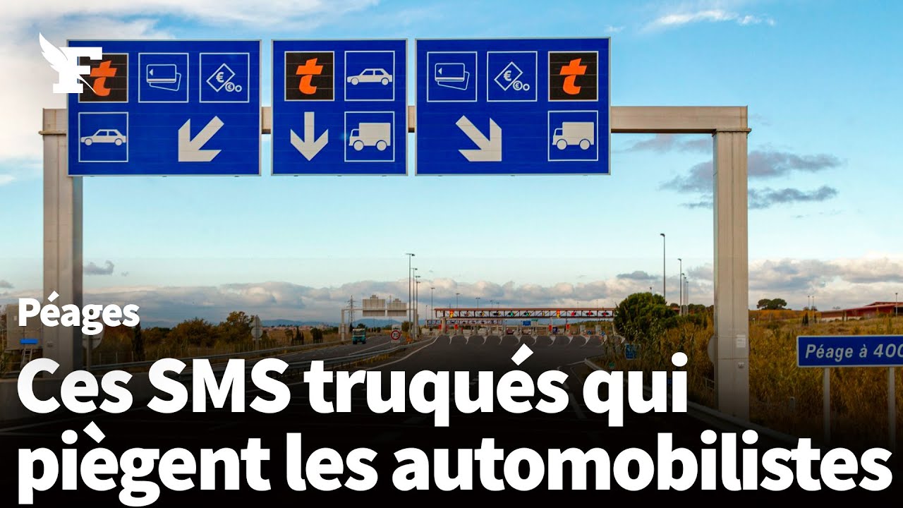 Comment les SMS d'escroquerie au péage se sont répandus