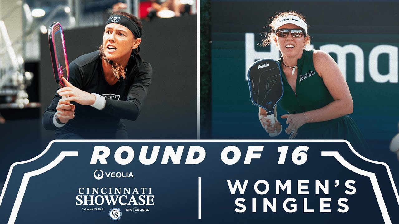 Kaitlyn Christian v Jorja Johnson at the Veolia Cincinnati Showcase