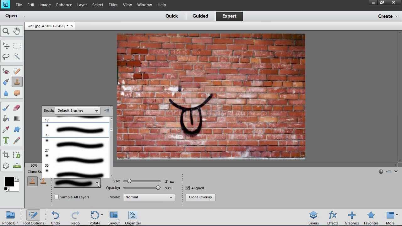How To Use Photoshop Elements Clone Stamp Tool Youtube