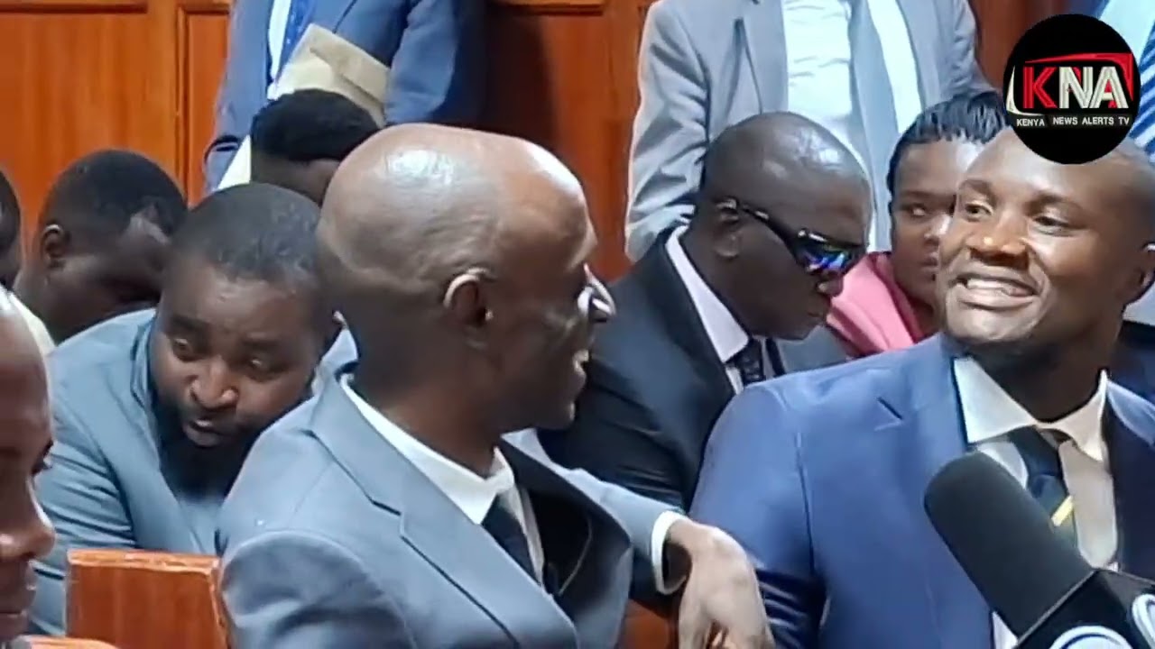 BABU OWINO ATTENDING COURT PROCEEDINGS AT MILIMANI LAW COURTS
