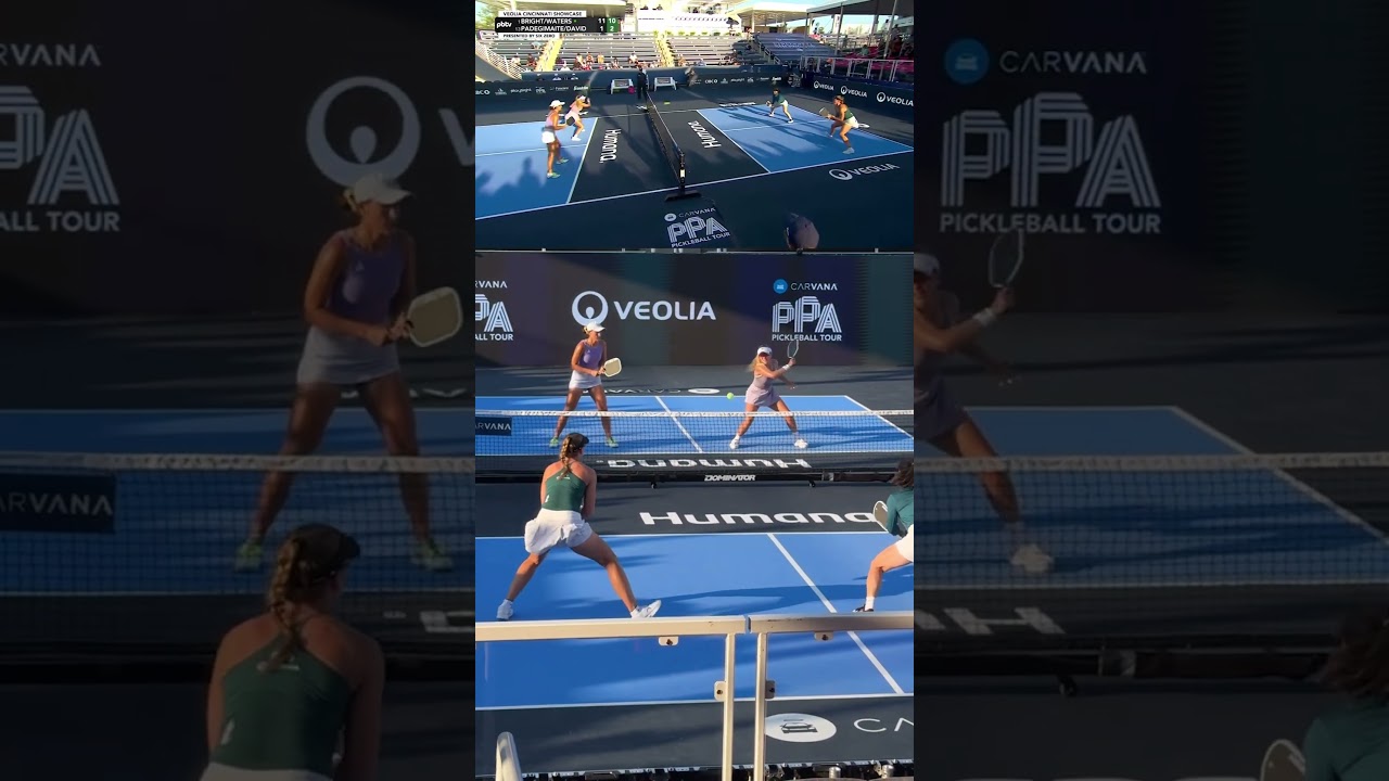 ANNA LEIGH WATERS!! She’s adding new shots to her pickleball bag 🔥