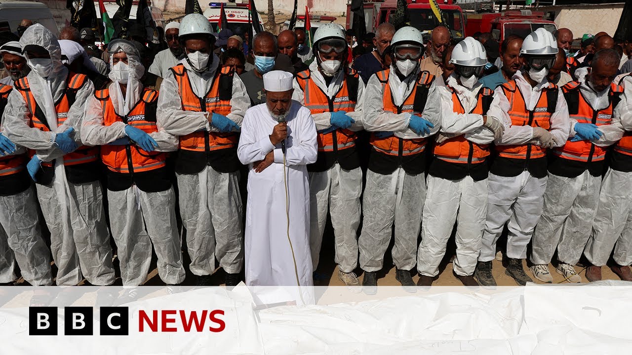 Bodies of Palestinians returned by Israel show signs of torture, say doctors in Gaza | BBC News
