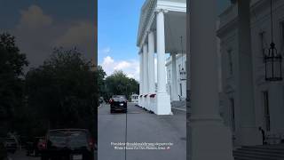 President Donald Trump departs the White House for Des Moines, Iowa🇺🇸 #donaldtrump #trumpnews #usa