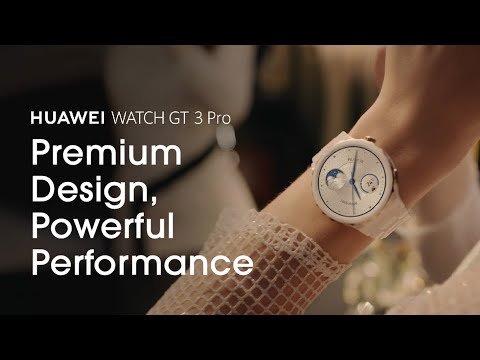 video HUAWEI WATCH GT 3 Pro Ceramic