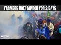 Farmers Protest Latest News | Farmers Pause Delhi March For 2 Days, 1 Dies During Protest
