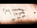 Say Something (cover by Justyna) - Justyna