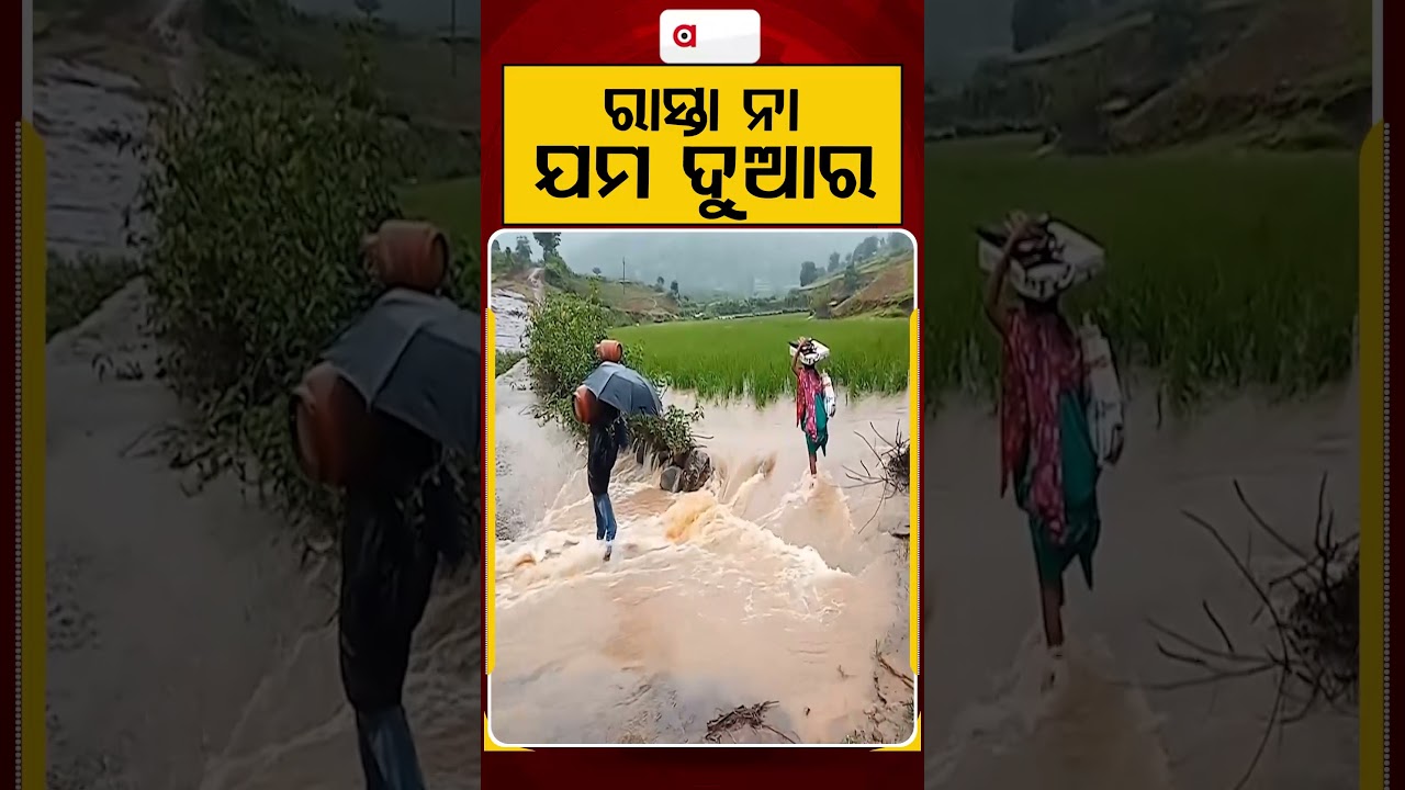 ରାସ୍ତା ନା ଯମ ଦୁଆର | Roads Turn Into Death Traps Due To Heavy Rain & Flash Floods | Argus News