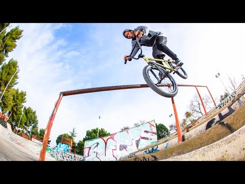One Shot: Courage Adams BMX Line in Madrid | Lined Up