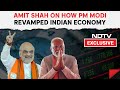 Amit Shah Interview | PM Modi Removed Western Shackles: Amit Shah On Indian Economy