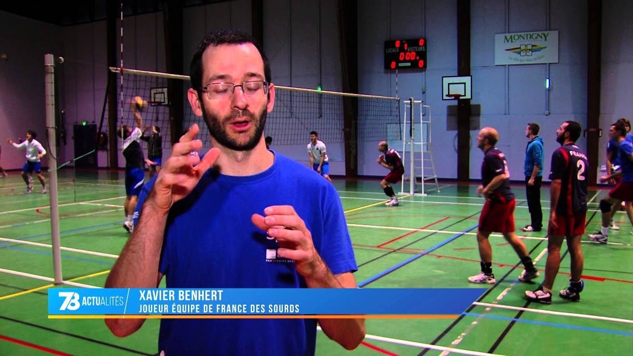 Sport : l’équipe de France handisports de volley à Montigny-le-Bretonneux