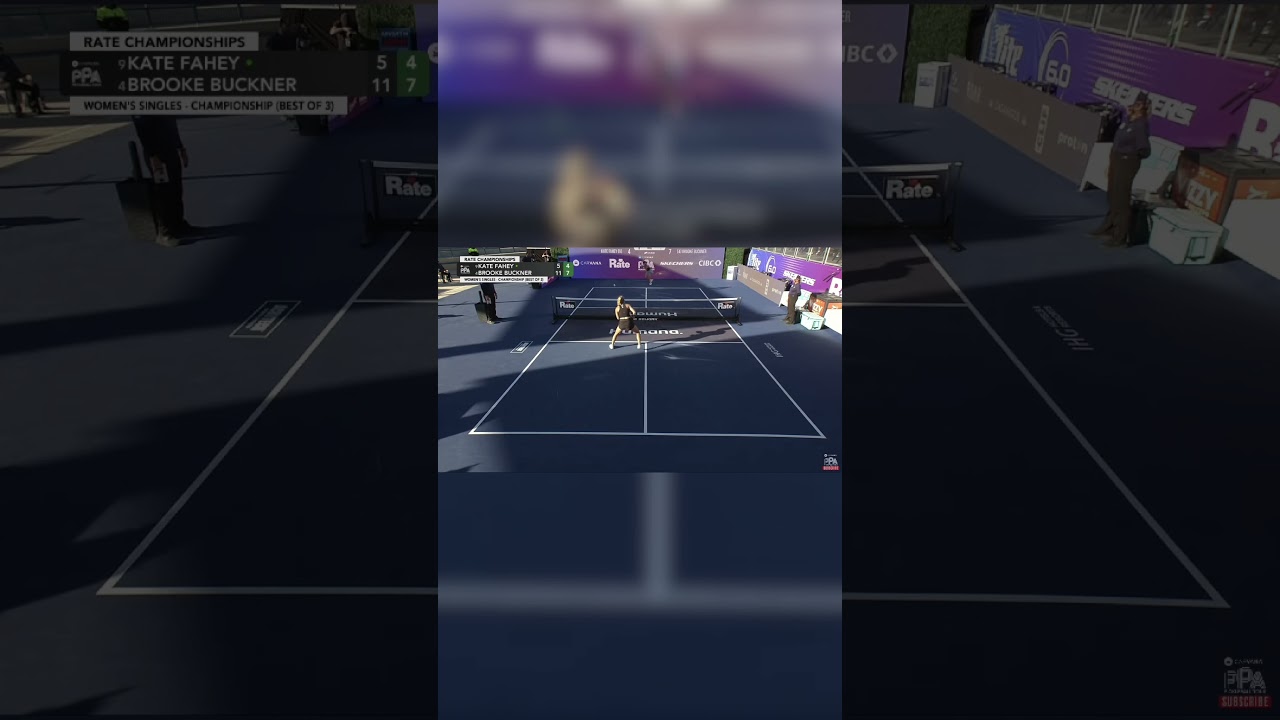 WHAT A POINT BETWEEN KATE FAHEY AND BROOKE BUCKNER 😱