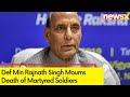 Defence Minister Rajnath Singh Mourns Soldiers Tragic Loss in Ladakh|Ladakh Mishap | NewsX