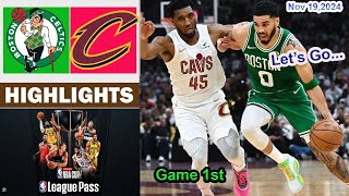 Boston Celtics vs Cleveland Cavaliers GAME 1st QTR HIGHLIGHTS  Nov 19, 2024 | 2024-2025 NBA CUP