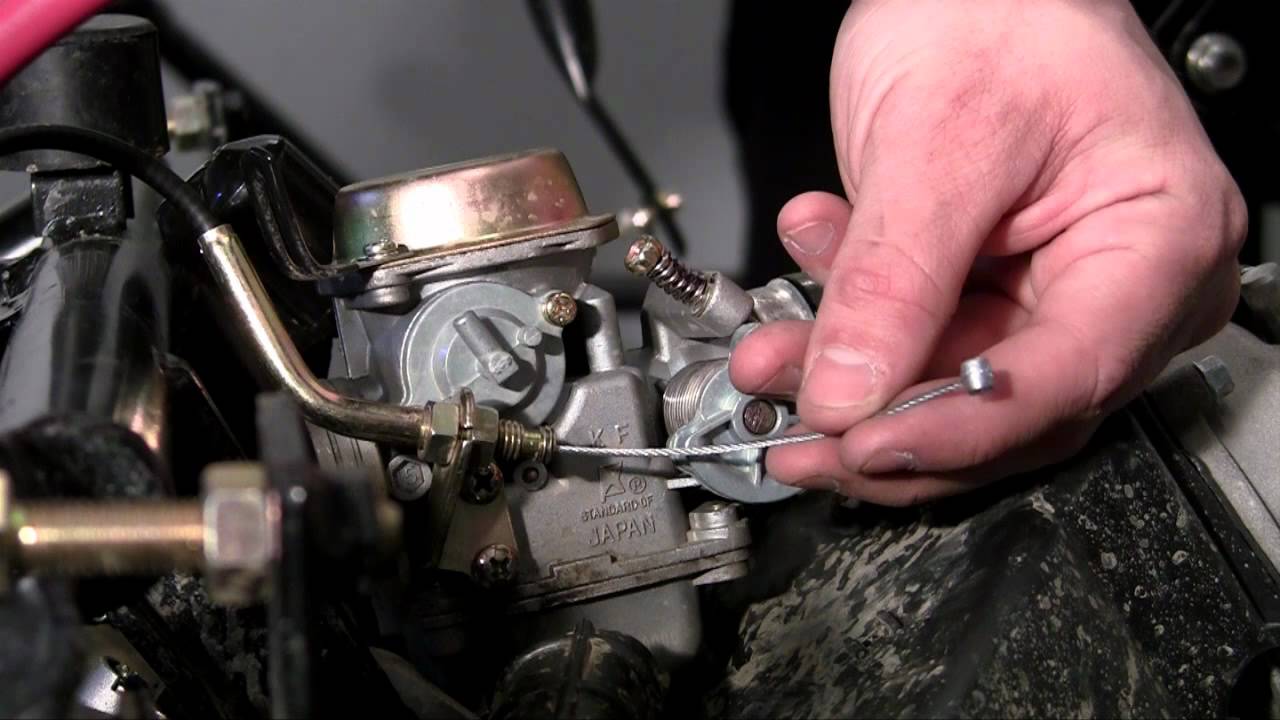 How to Build a Go Kart - 18 - Throttle Cable - YouTube wire diagram club car motor 