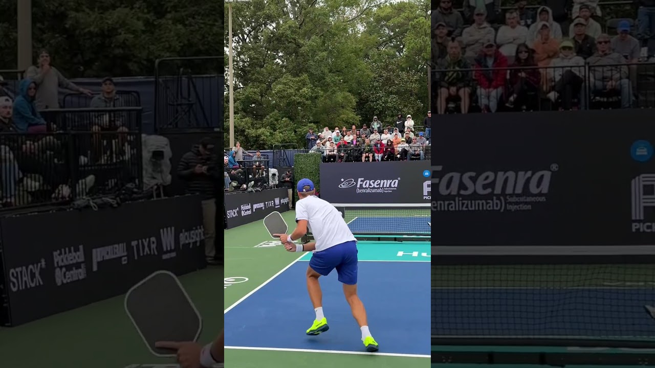 Chris Haworth versus Christian Alshon is incredible pickleball
