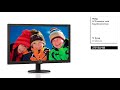 Review Philips 273V5LHSB/00 LCD Monitor 27 inches / 69 cm V Line