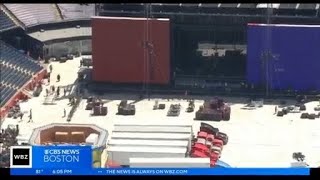 Gillette Stadium prepares for Beyonce concert