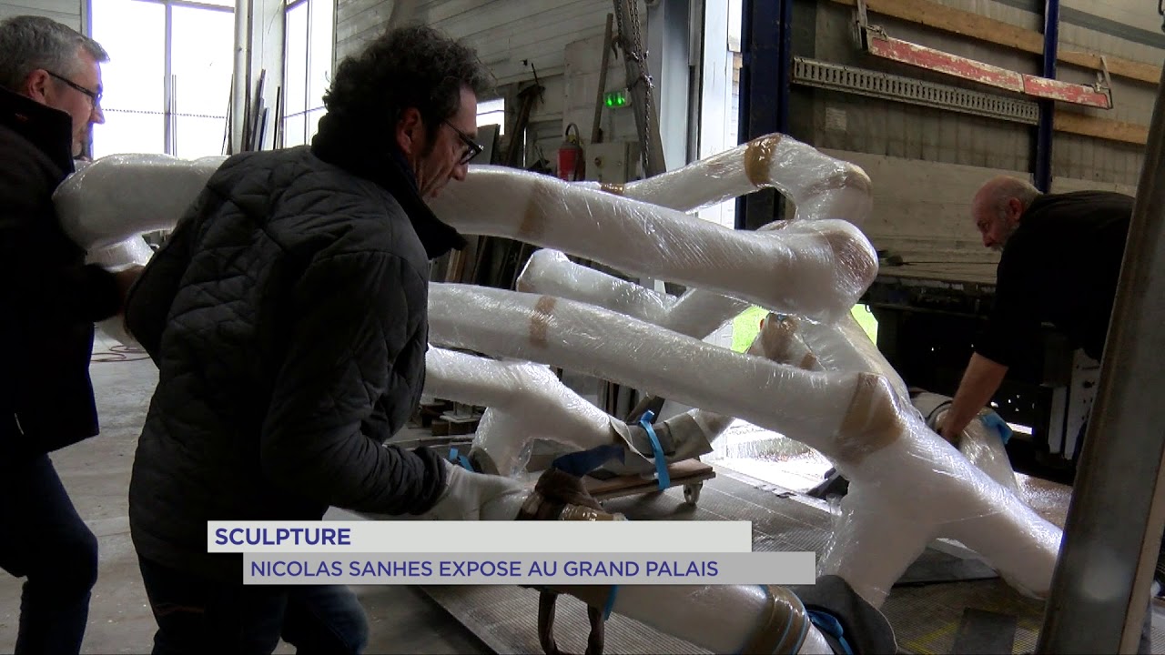 Sculpture : Nicolas Sanhes au Grand Palais