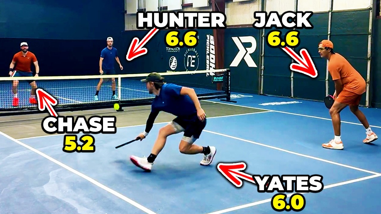 CRAZY Pro Pickleball Rec Game (Uncut Full Match)