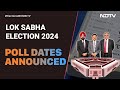 Lok Sabha Election 2024 Date | Lok Sabha Elections From April 19 In 7 Phases, Results On June 4