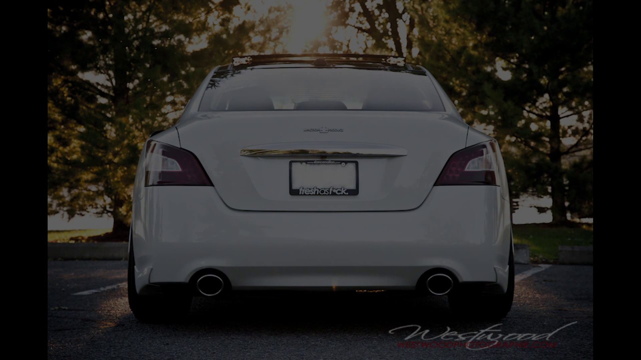 2011 NISSAN MAXIMA MY 7TH GEN SV SLAMMED STANCE NATION VOSSEN VIP ...