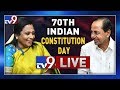 Governor Tamilisai &amp; CM KCR Participates 70th Indian Constitution Day LIVE- Hyderabad