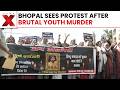 Protest Erupts In Bhopal Over Youth Murder, Crowd Demands Justice | NewsX